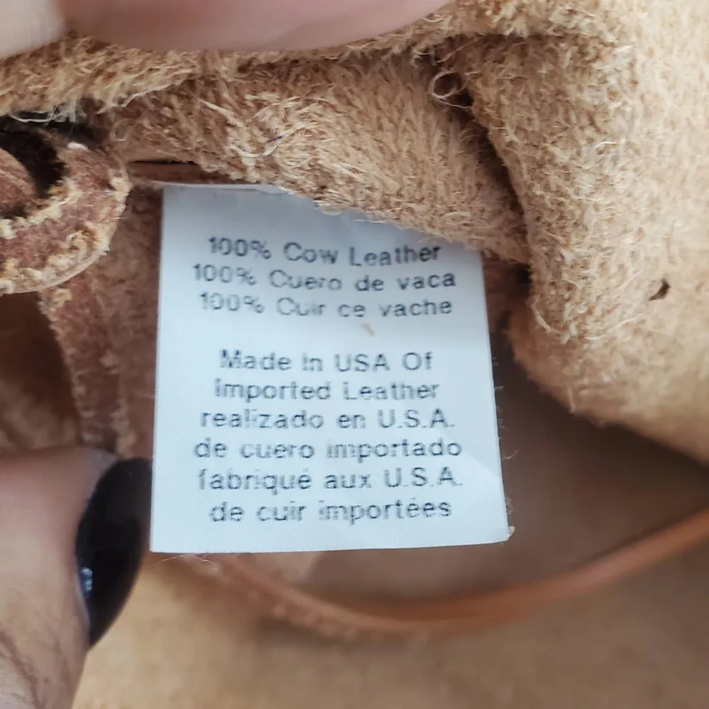 Pine & Boon Striped Hand Painted Soft Leather Crossbody Bag - Image 11