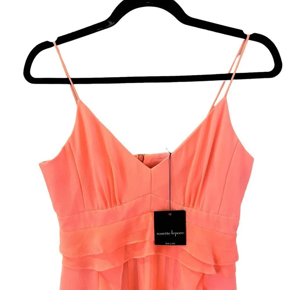 Nanette Lepore Merengue ruffle mini Dress NWT - Image 4
