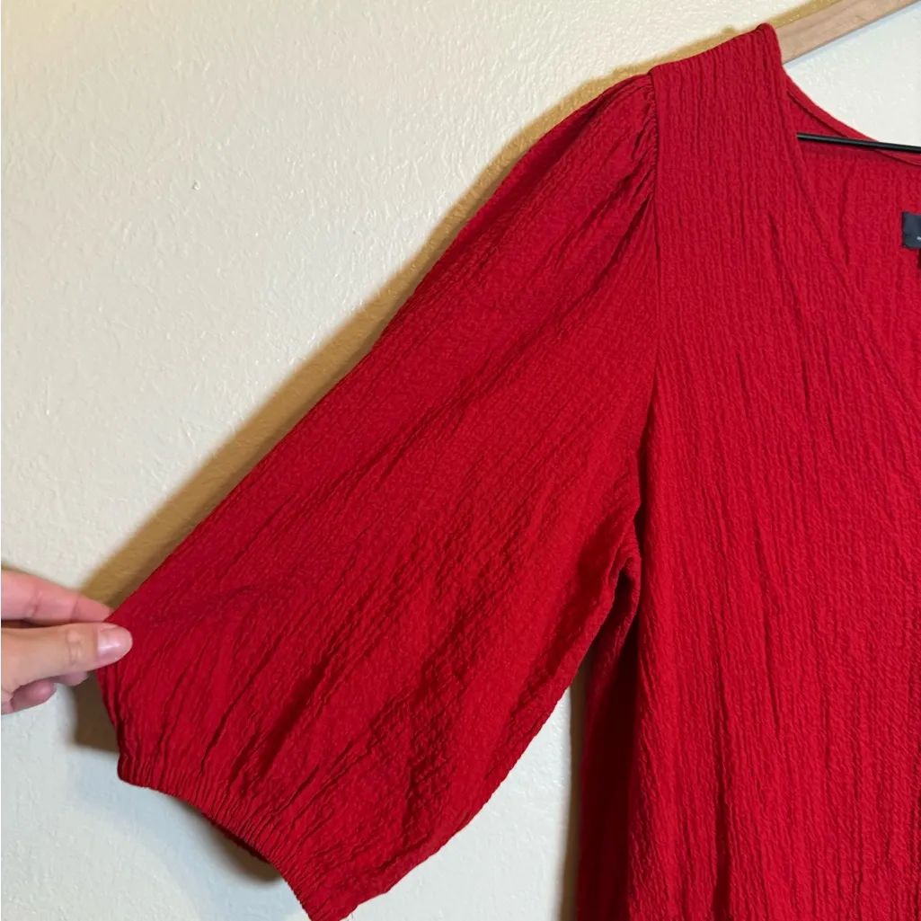 Anthropologie Maeve Scarletta Button‎ Front Maxi Dress - Image 3