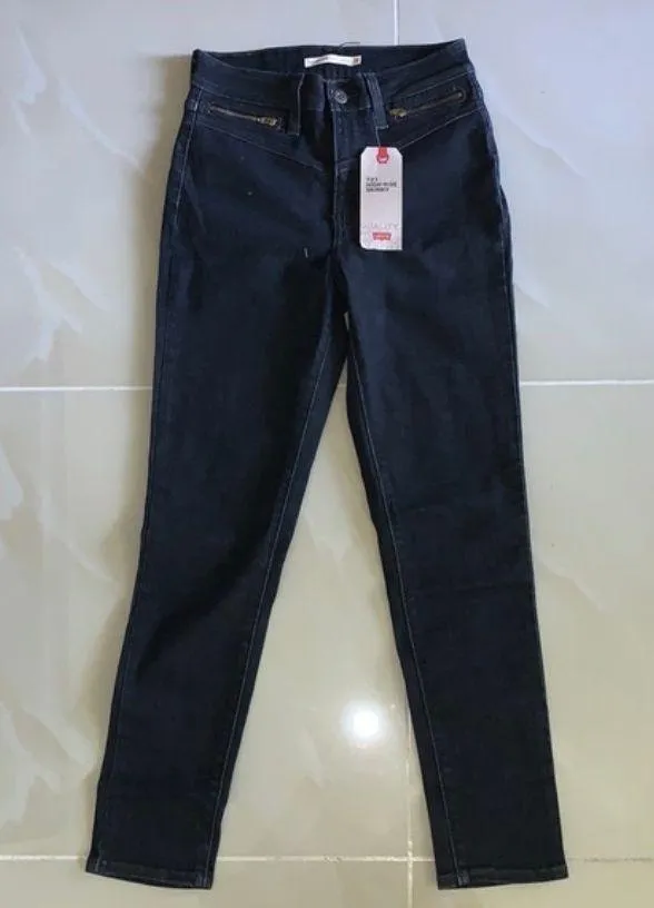 Levi's NWT  721 High Rise Zip Front Skinny Ankle Jeans - Image 3