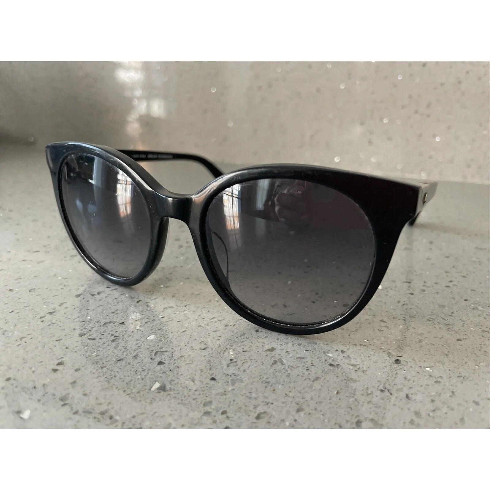 Kate Spade New York 52mm Akayla Hello Sunshine Black Sunglasses 8079O - Image 2