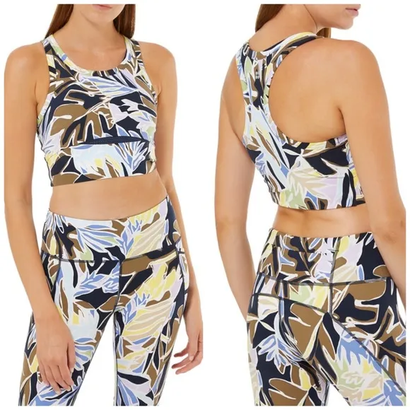 Sweaty Betty • power frame gym vest in floral multi color - Image 4