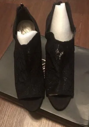 FERGIE Women’s Twilight Black Dress Booties 10 - Image 7