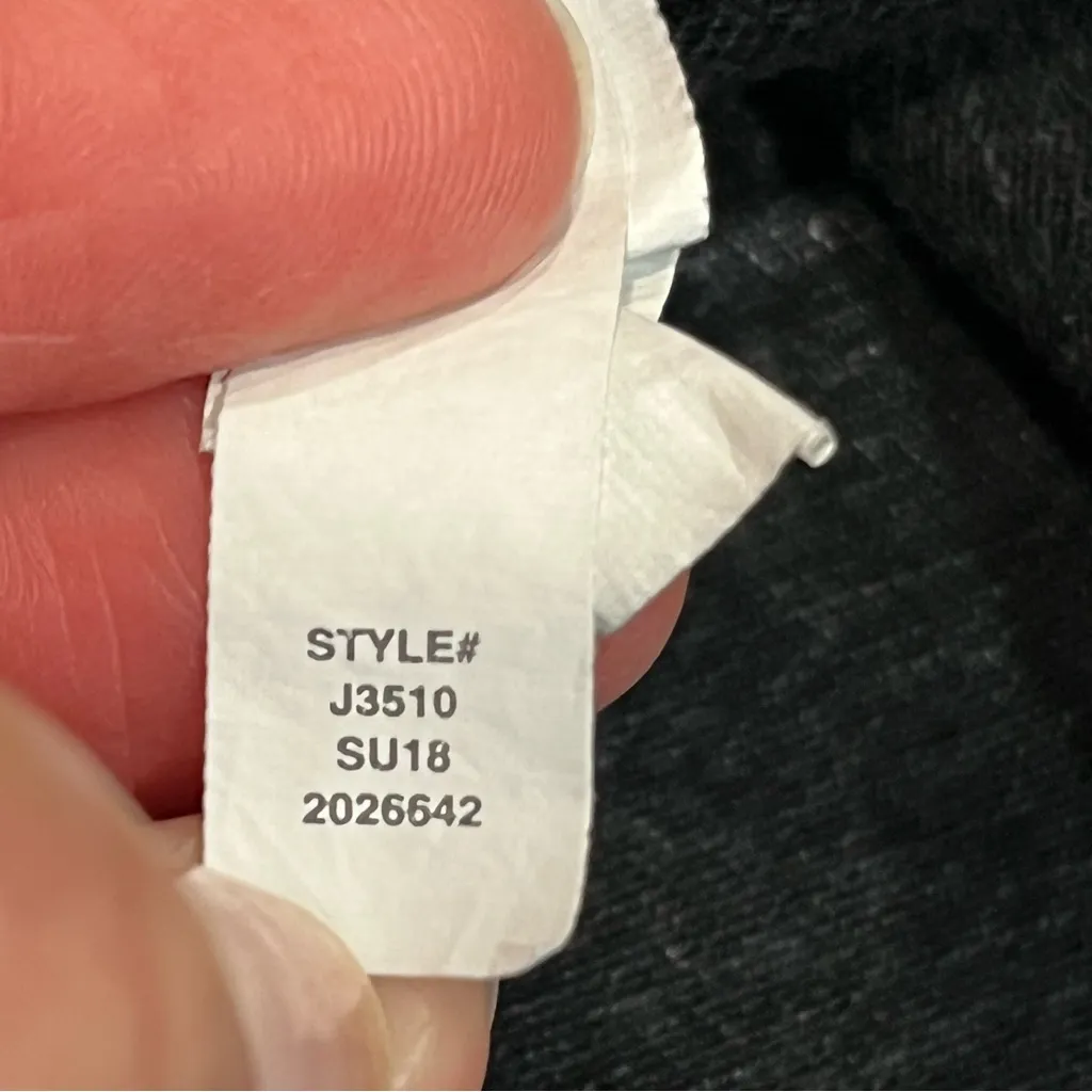 Madewell Black Denim Jean Frisco Mini Skirt size 27 - Image 8