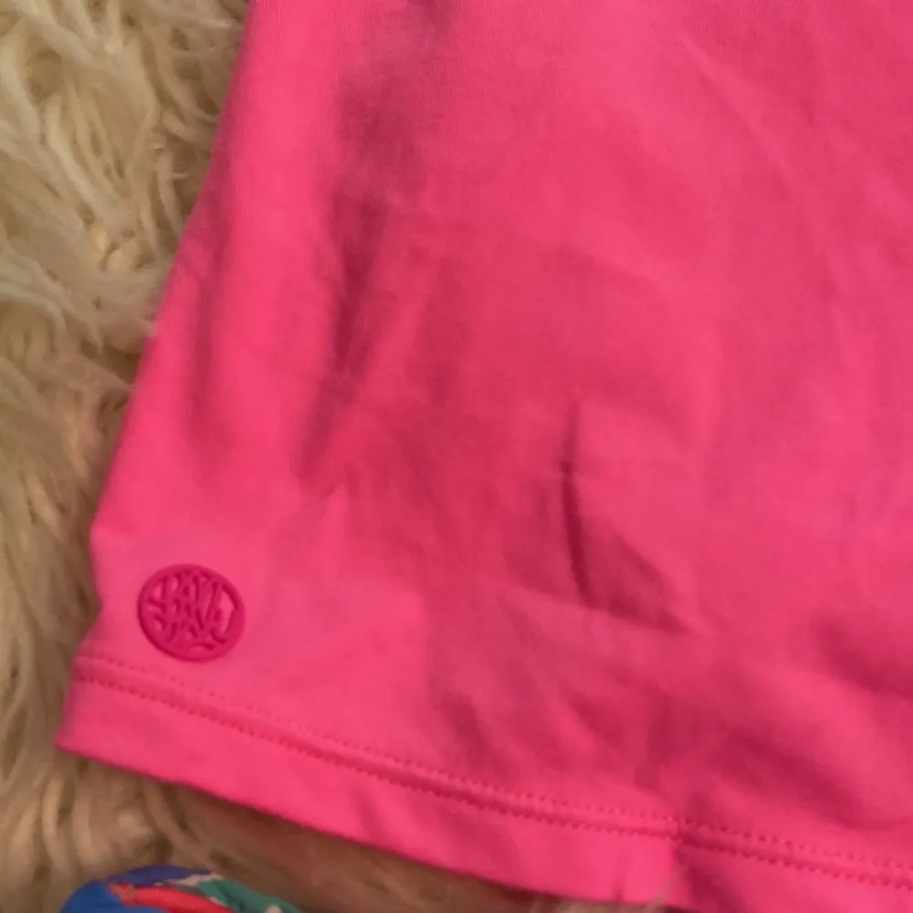 Lilly Pulitzer Swim top is size L and Luxletic color pink and bottom size 14 - Image 2