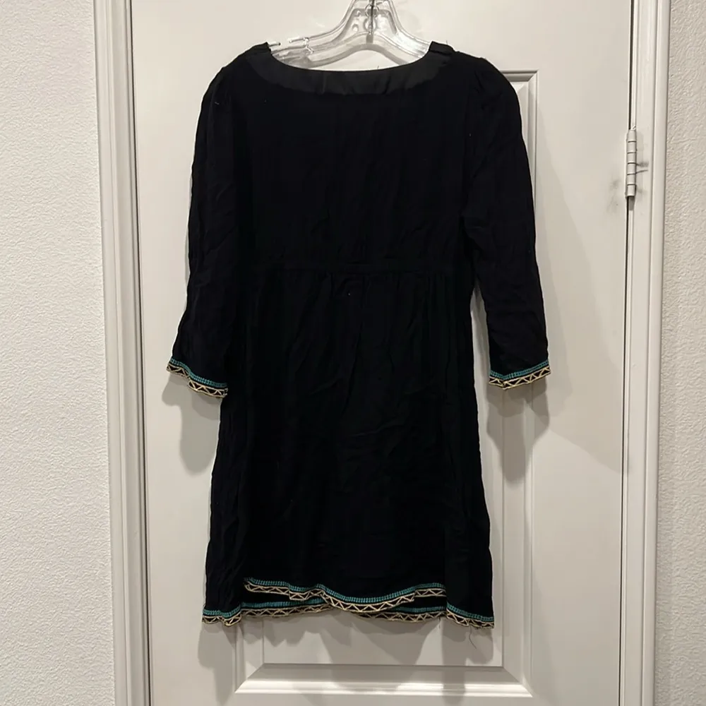 Flying Tomato Multi Color Embroidered Tunic Mini Dress Size Large - Image 5