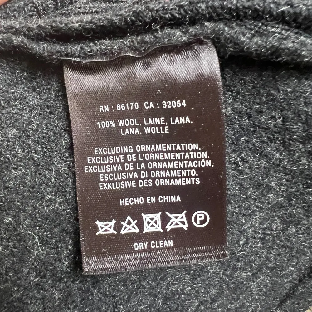 Anthropologie  Guinevere for Anthropologie Grey Wool Jacket Size XS - Image 5