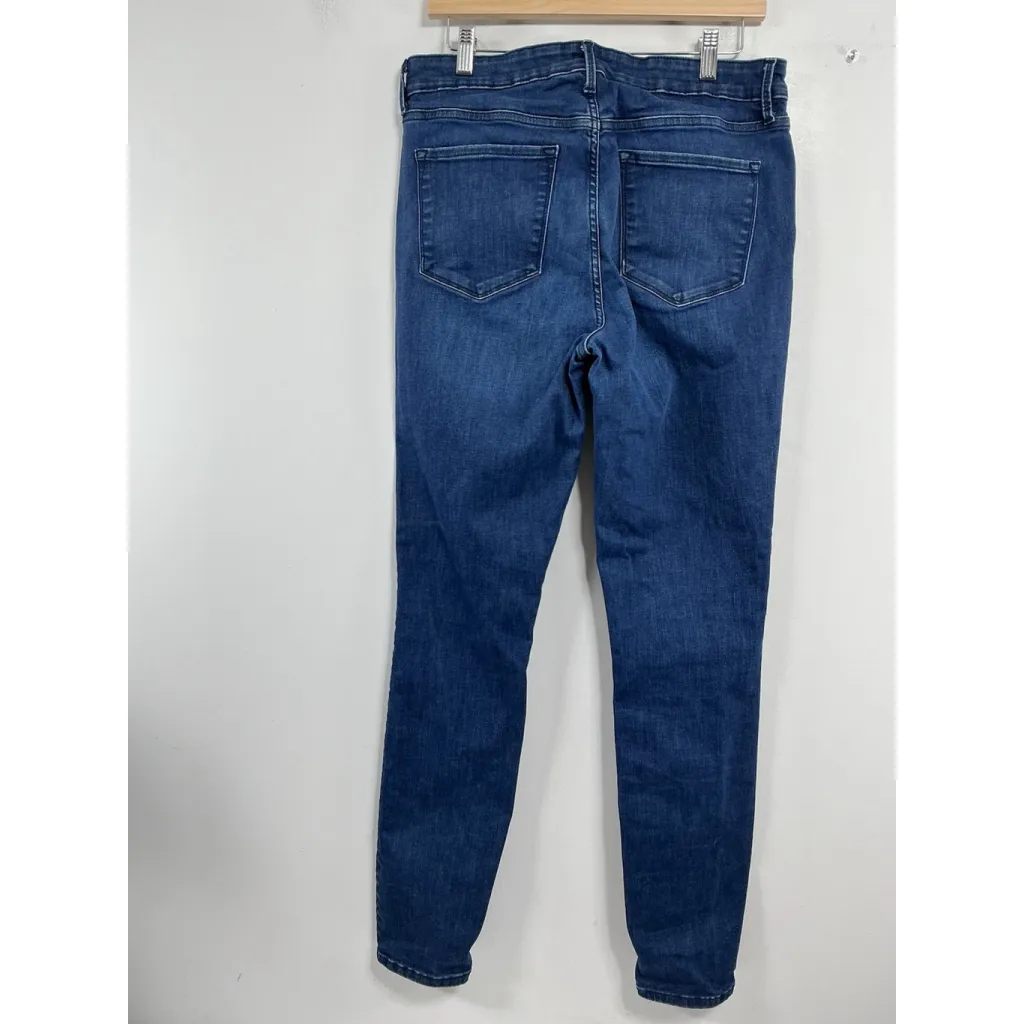 Womans Old Navy Rock Star Super Skinny Blue Jeans Size 12 0066/O-2 - Image 2