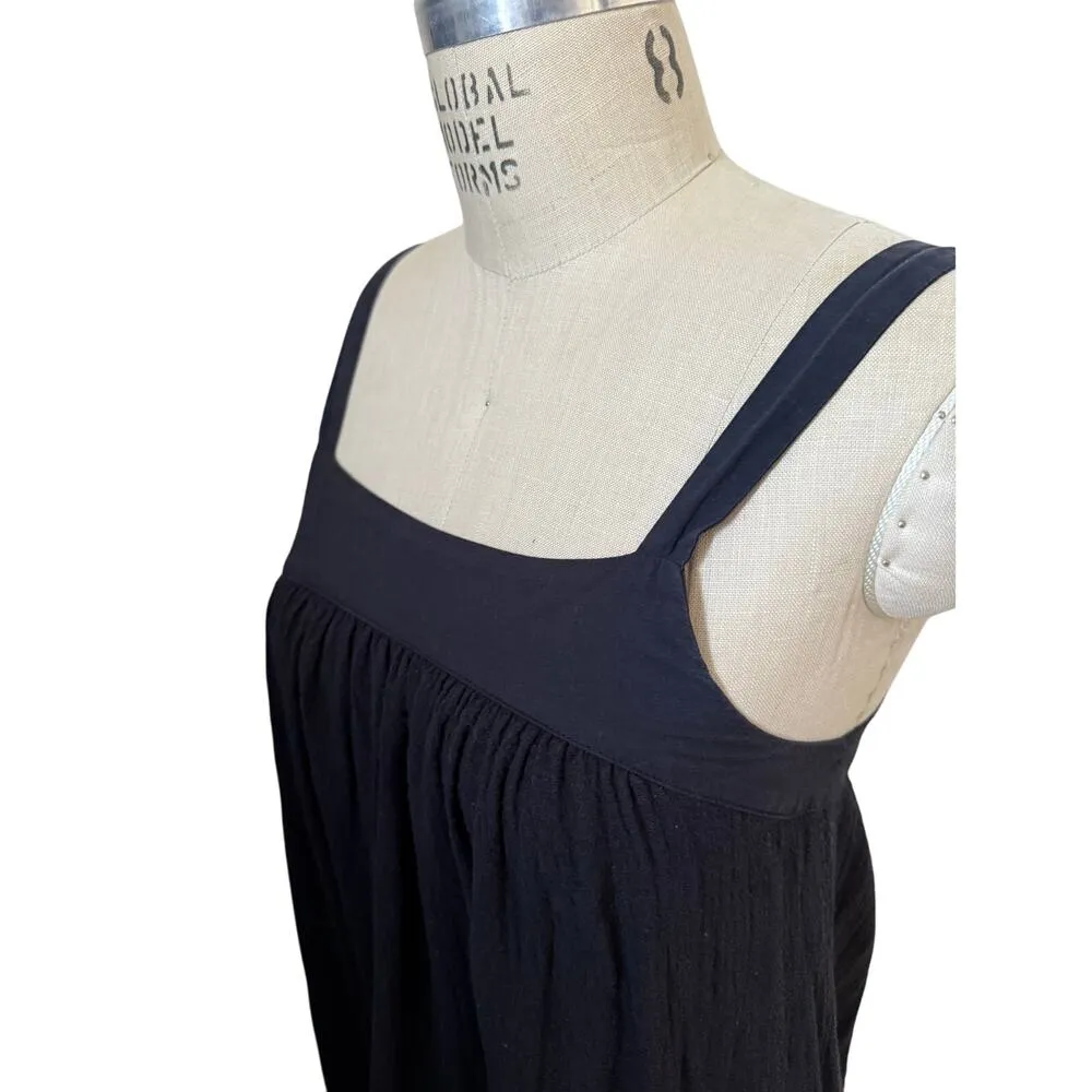 Sugar Candy Mountain The Marta Dress in Cotton Gauze Size Small Black - Image 3