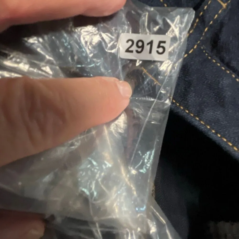 Chaps dark wash size 14  straight legs Daniella Curvy jeans - Image 10