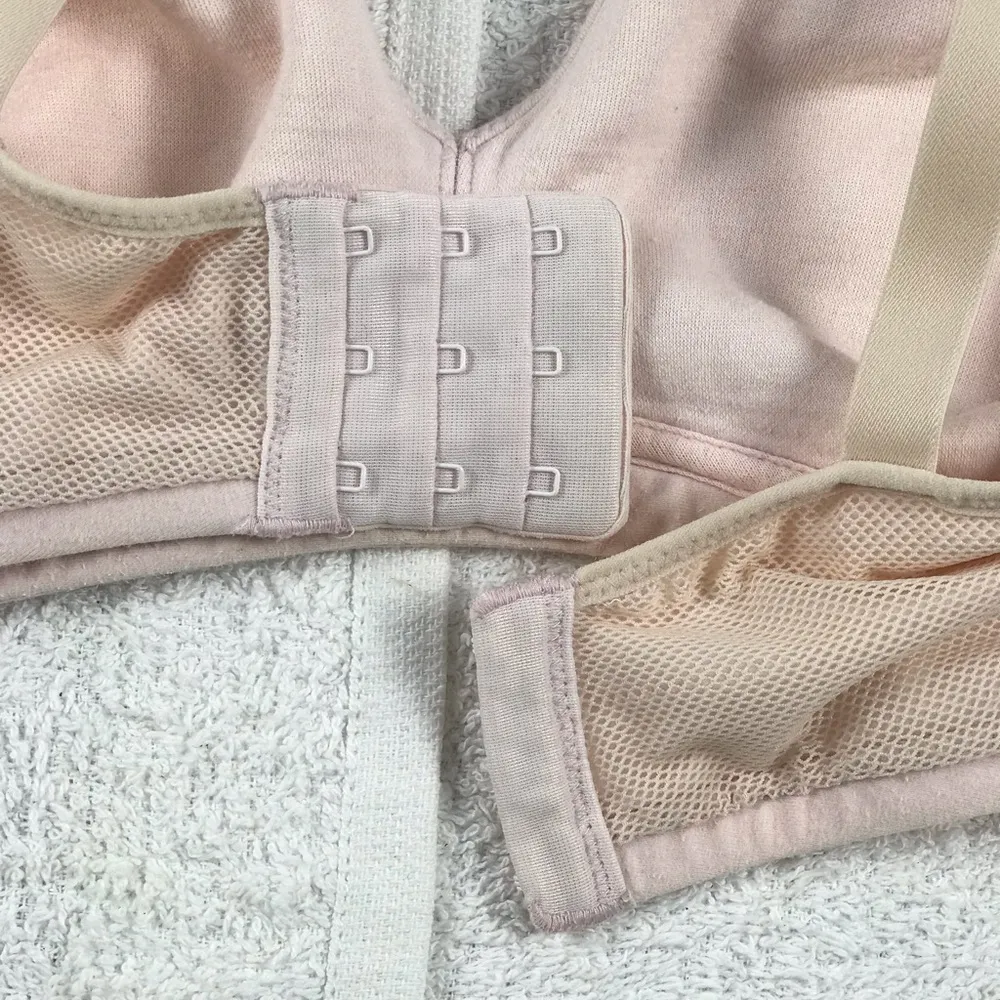 38D Bali net light pink wireless supported bra - Image 3