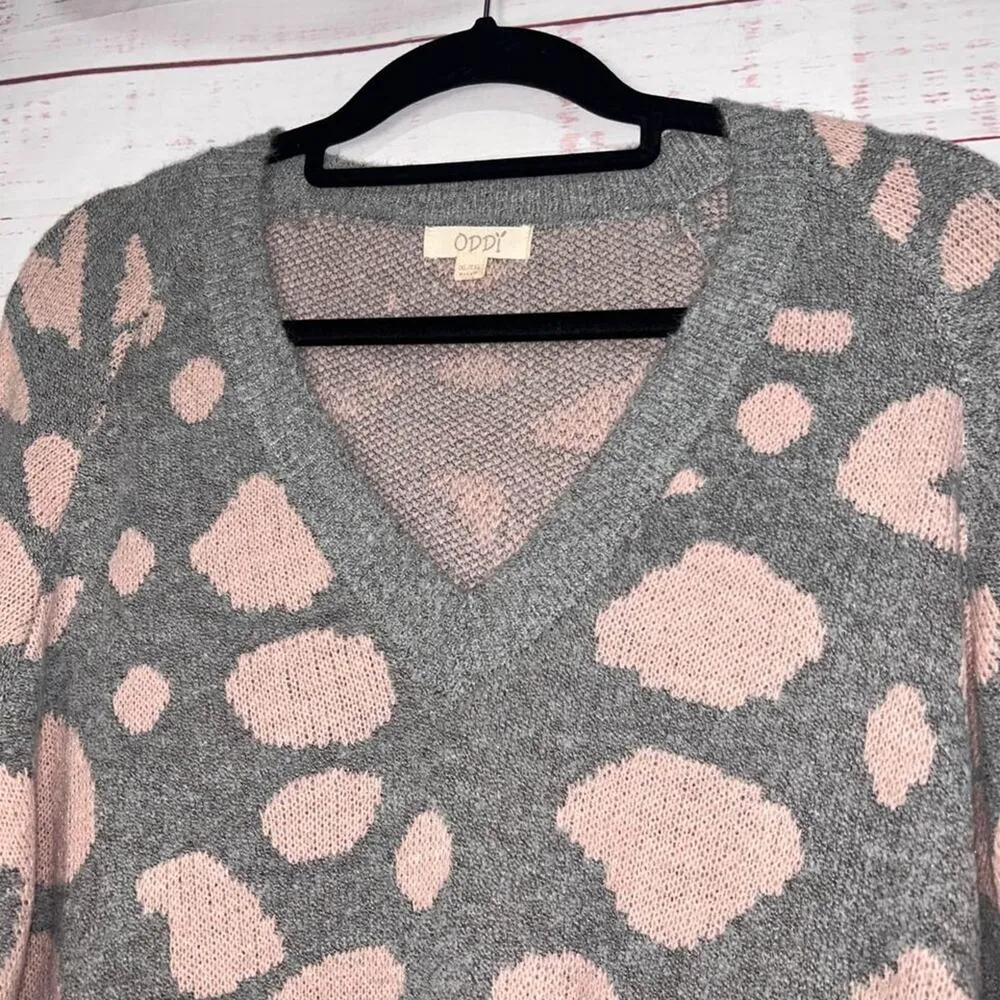 Women’s Oddy Boutique Sweater | 1x/2x Gray - Image 2