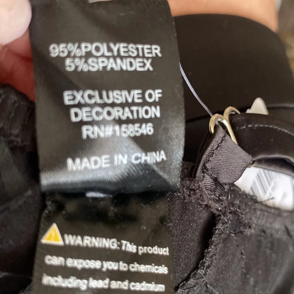 Women's Black Bustier 
Bodysuit Sz S - Image 9