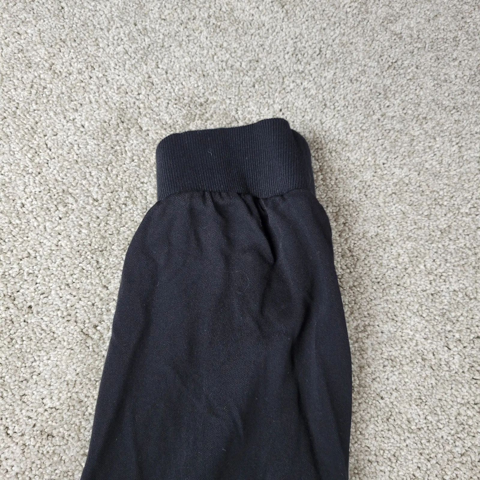 Splendid Sweatpants 2XL Black Hi Rise Drawstring‎ Tapered Leg Jogger Activewear - Image 7