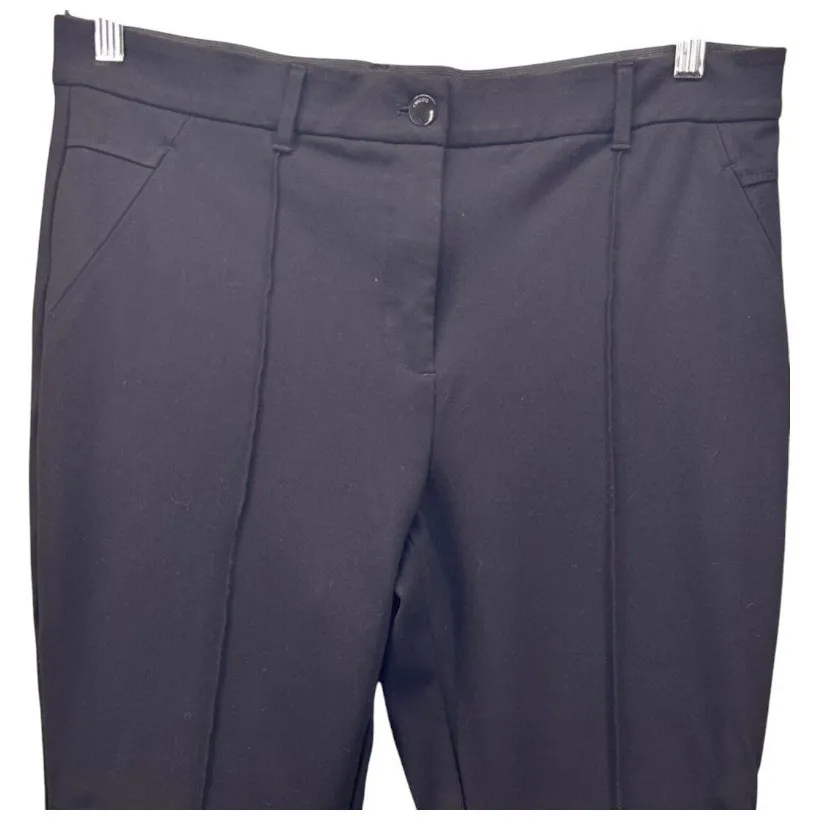 Chicos Womens Pants Size 14P or 2.5 Professional‎ Slimming Black Pants Career - Image 3