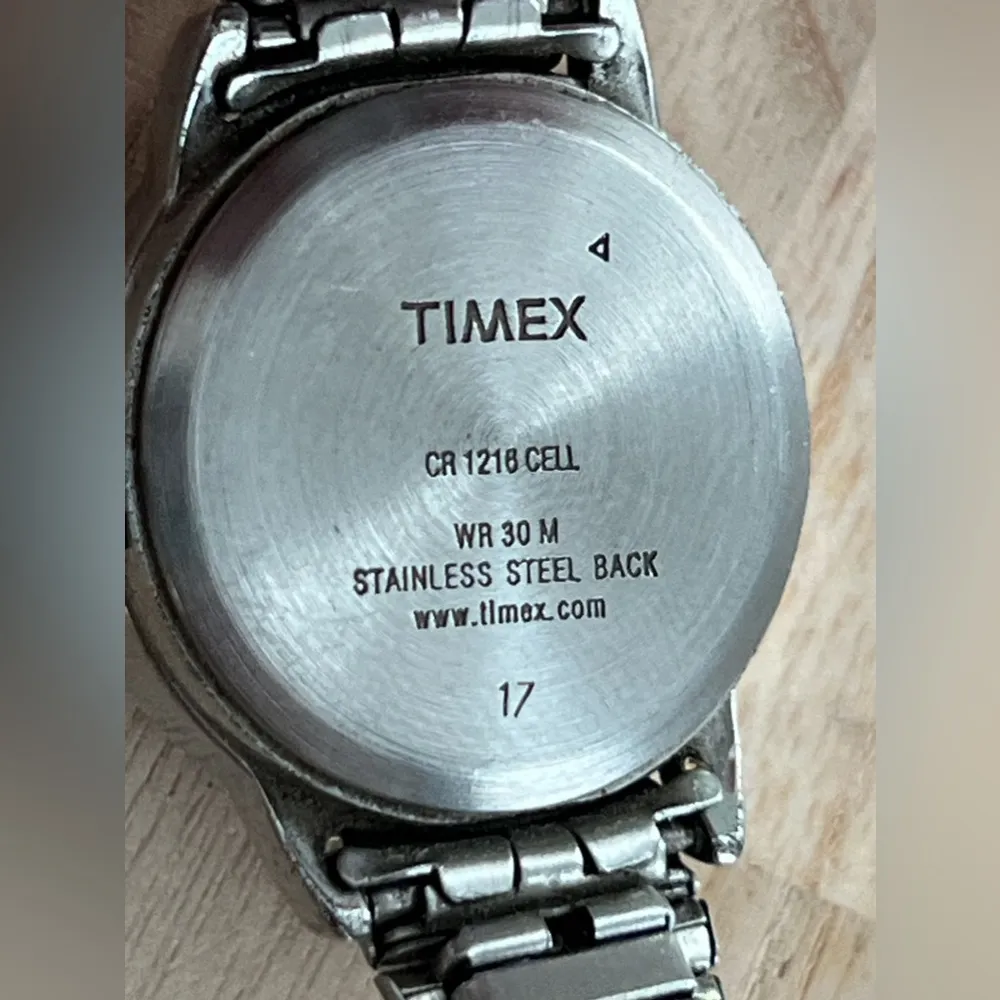 Timex Easy Reader Ladies Watch Indiglo White Dial Stretch Bracelet Date Window - Image 9