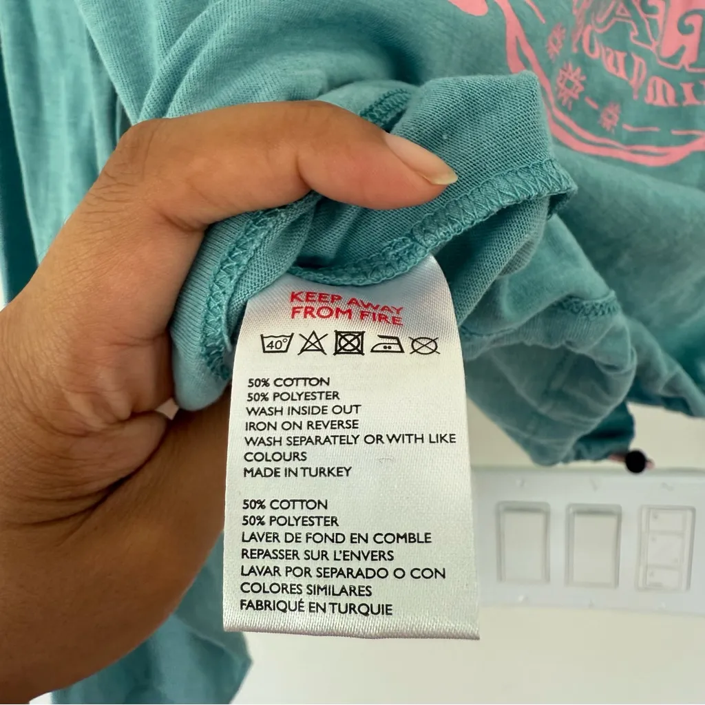 Urban Outfitters UO Dreaming Mind Bubble Hem Long-Sleeve Tee NWT Size S - Image 11