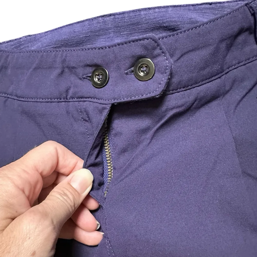 Lululemon Pedal Power Cycling Pant Dense Purple Reflective Commuter Trouser Sz 6 - Image 6