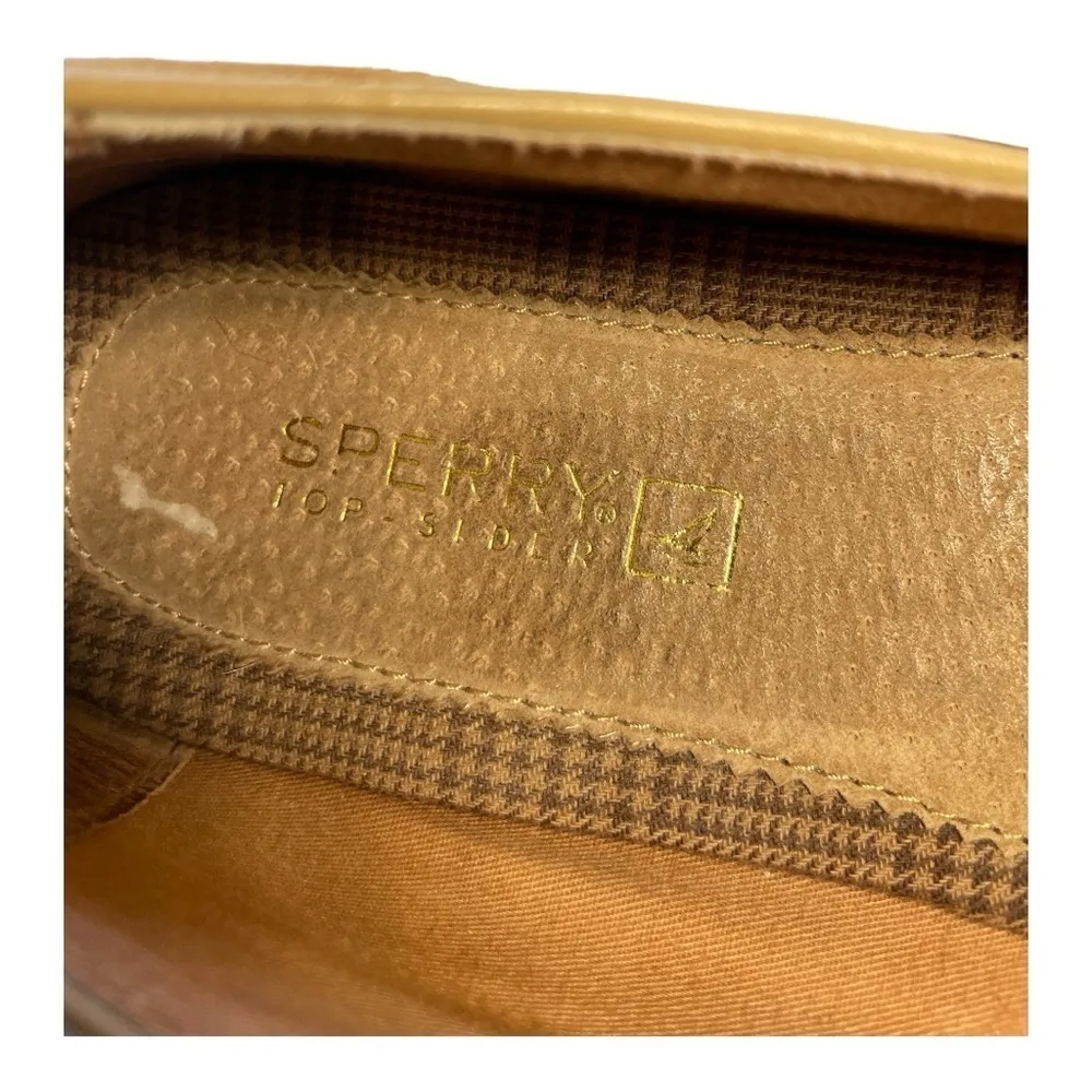 Sperry  Harper Cognac loafers. Tan size 7 - Image 9