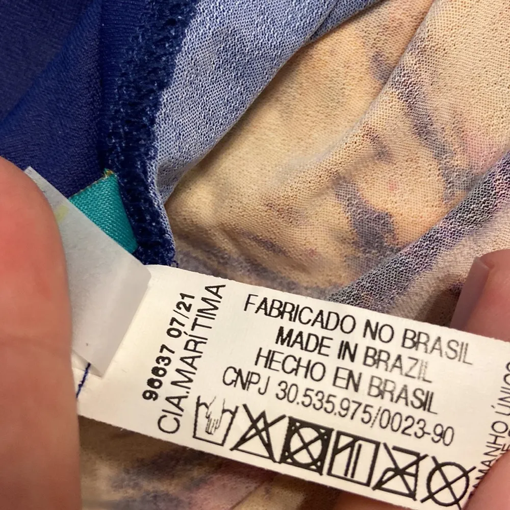 Cia Maritima Floral Sarong Beachwear brand new length 48”wide 43” Yellow Size undefined - Image 7