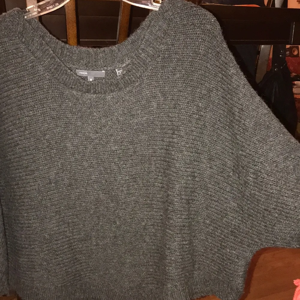 Vince Poncho-like Sweater Gorgeous!!!  Like New!! - Image 3