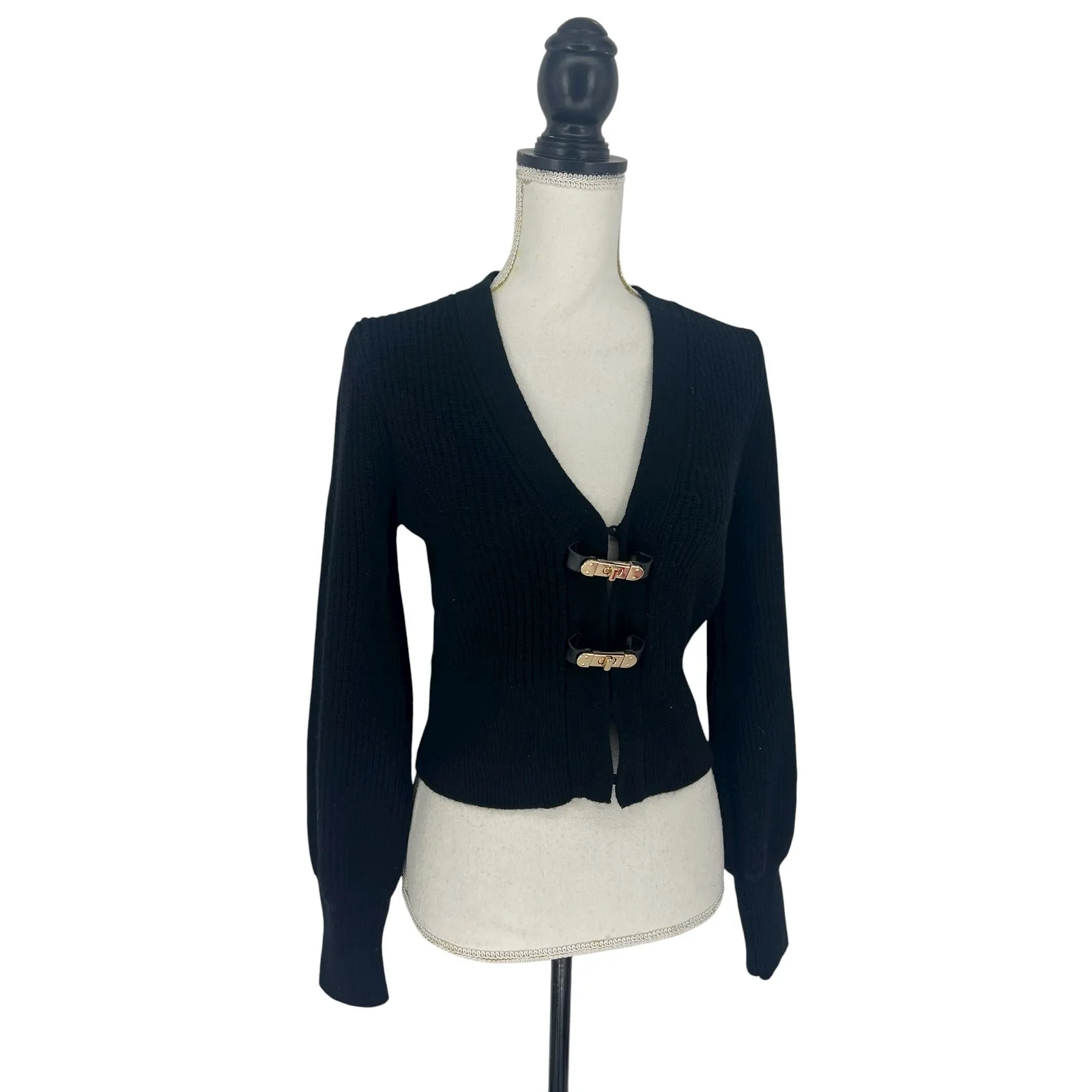 Generation Love Monse Turn-Lock Closure Cardigan - Image 4