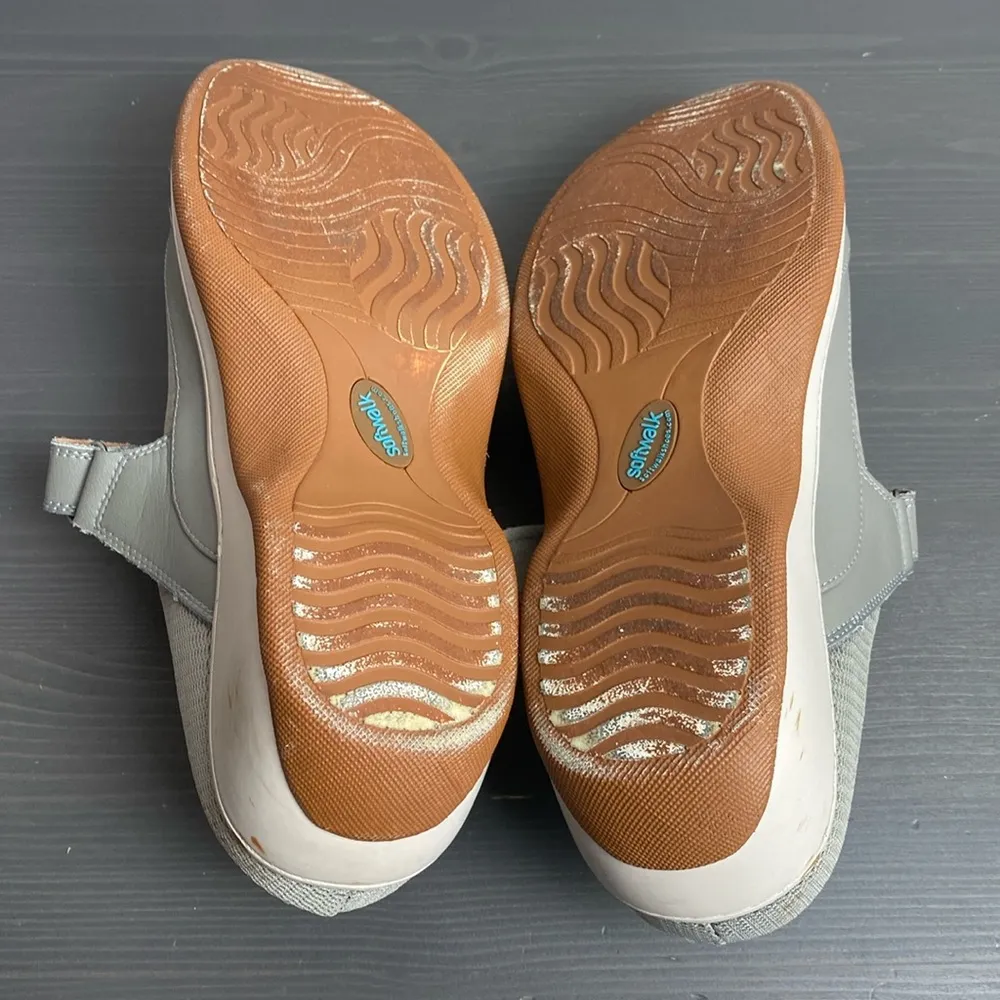 Softwalk Arcadia cushioned leather Mary Jane clogs size 9N - Image 7