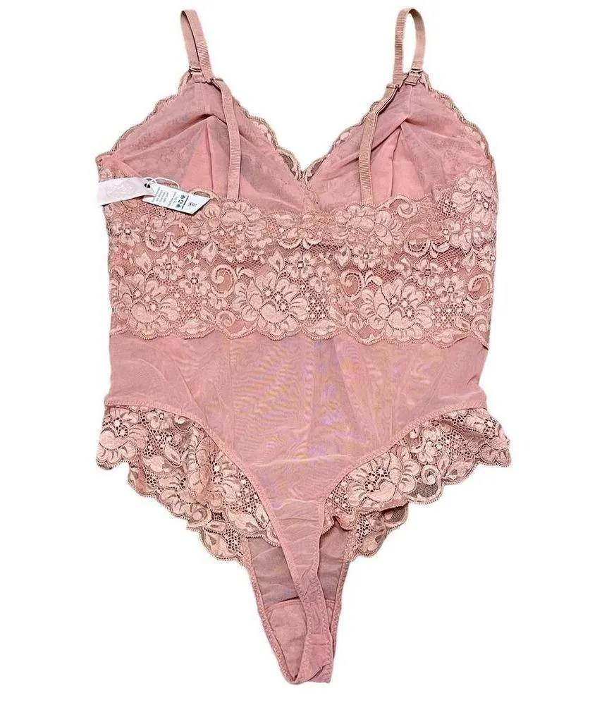 We are HAH Smarty Pants Bodysuit Copper Rose Size Small NWT - Image 9