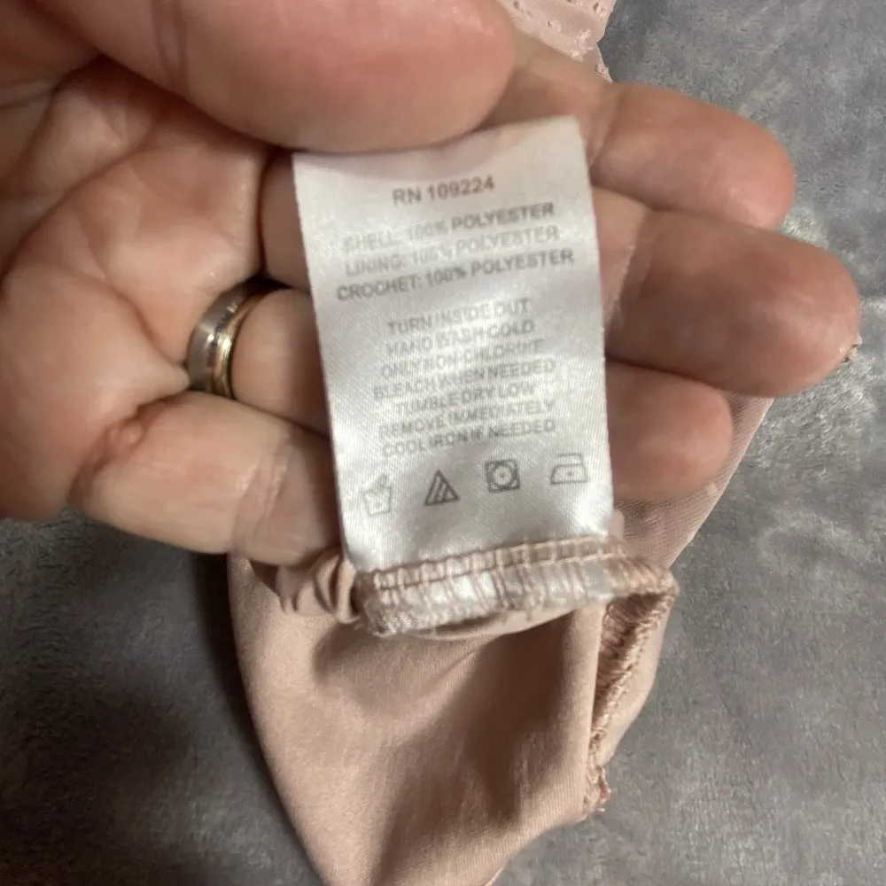 Indigo Soul Babydoll Top Shirt Women 2XL Pink Swiss Dot Summer Fairy Earthy Boho Size undefined - Image 15