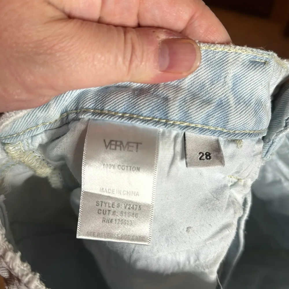 Altar’d State Vervet Light Wash High Rise Wide Leg Jeans Size 28 Long - Image 9