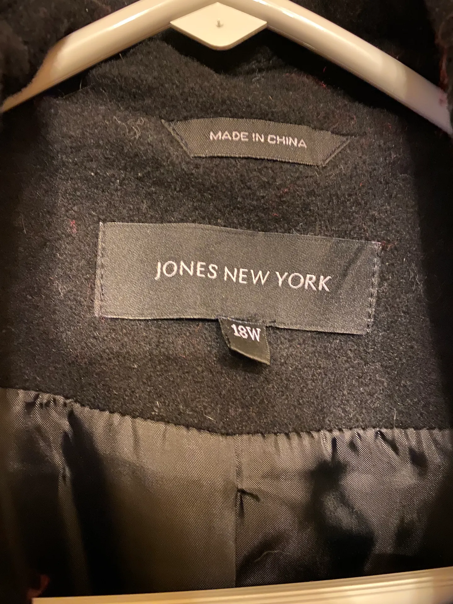 Jones New York Black Coat - Image 3