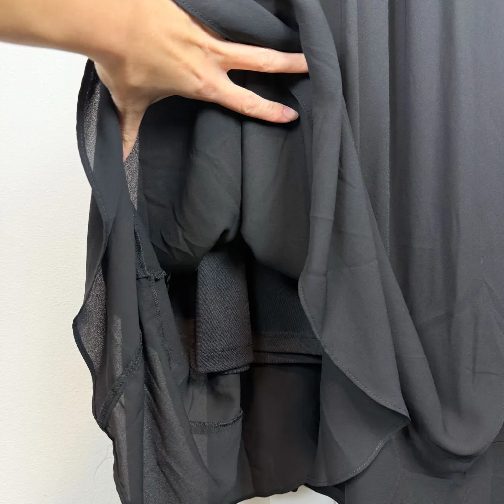 NWT City Chic Flutter Me Maxi Dress Black Size M / 18 - Image 10