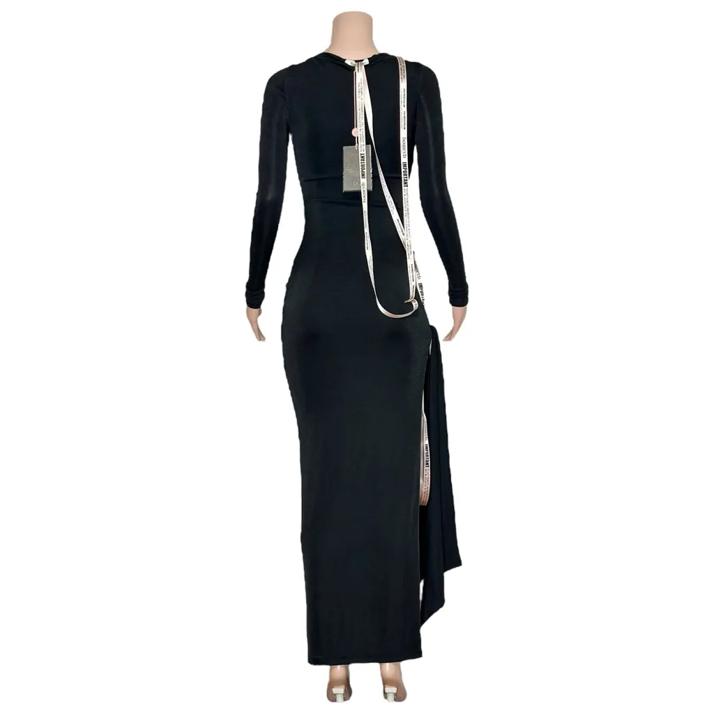 HOUSE OF CB Marella Cutout Maxi Dress, Black, XS - Image 9