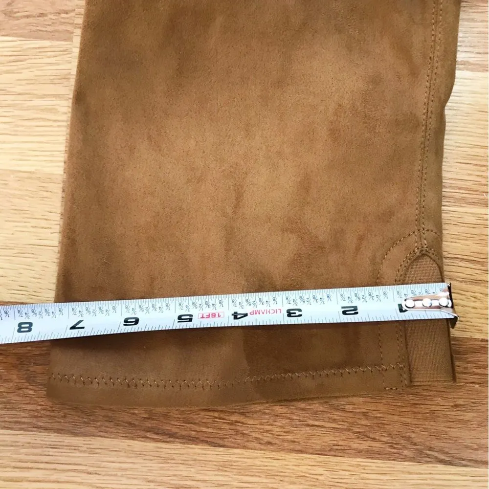 MARC FISHER Brown Suede Over The Knee‎ Boot Chunky Block Heel Western Size 9 New - Image 12