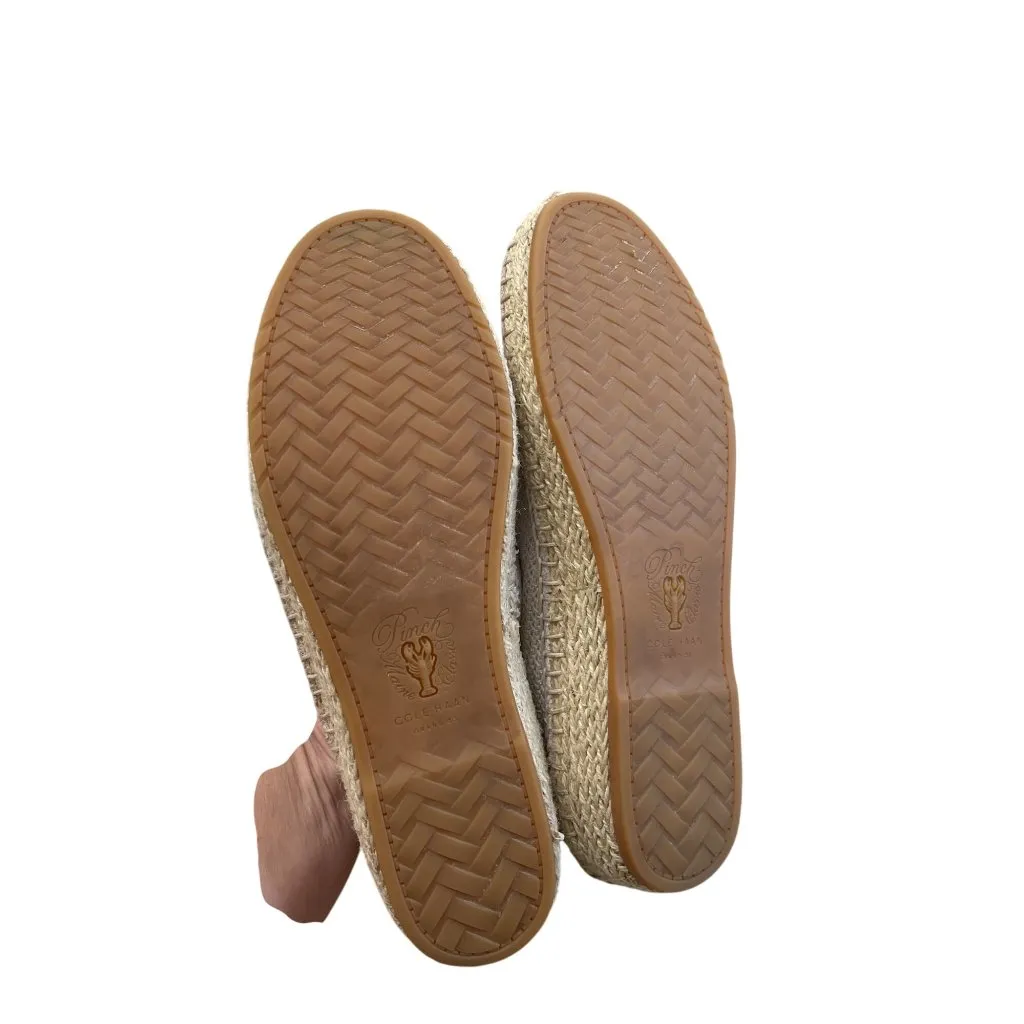 Cole Haan Womens Tan Espadrille Slip-On Loafers Flats Size 8B SKU 8408 - Image 10