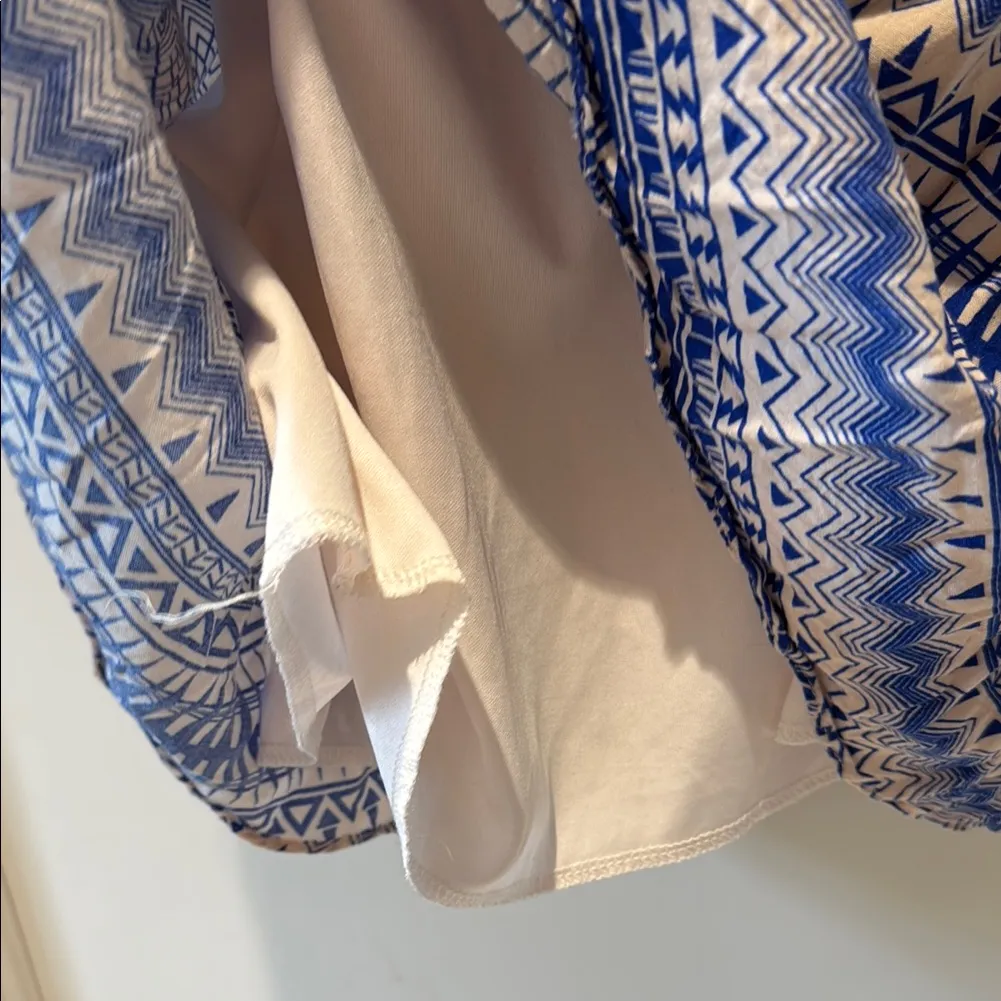 Nymphe Blue and White Patterned Sundress - Image 5