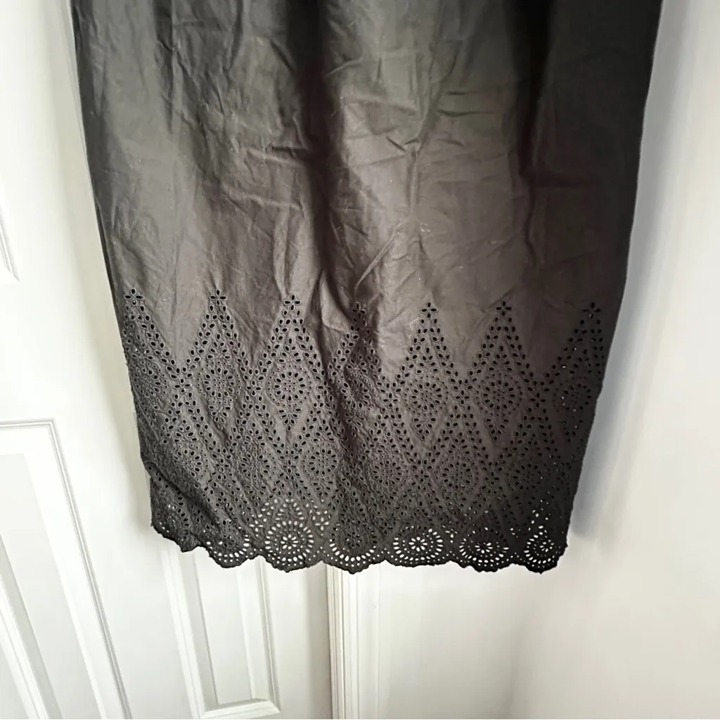 POSSE Louisa Broderie Anglaise Maxi Dress Black Size XXS - Image 7