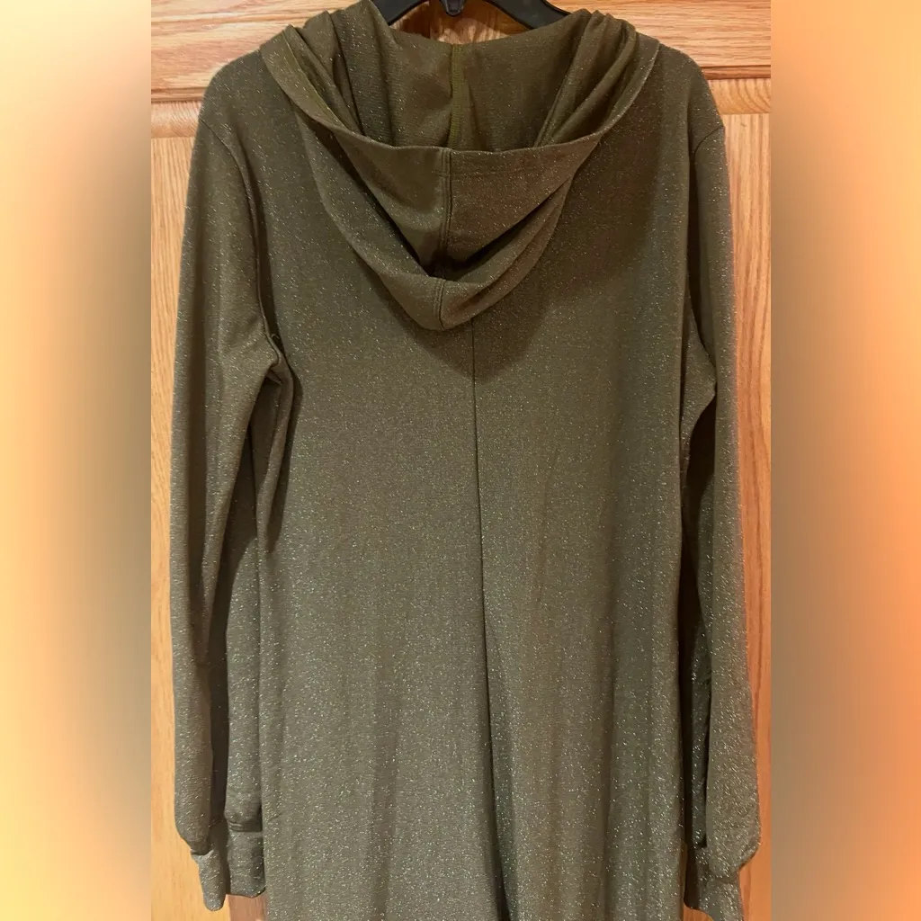 Savage x Fenty Sleep & Shine Hooded Onesie in Military‎ Olive Green Size Medium - Image 13