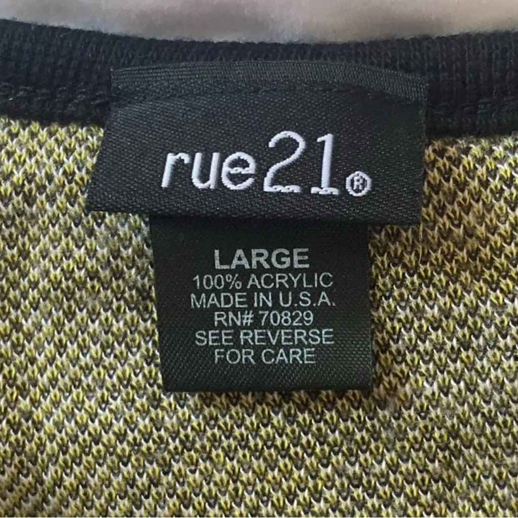 Vintage Sweater | y2k 90s Daisy sweater | Hippy Cottagecore | Indie Black Size L - Image 3