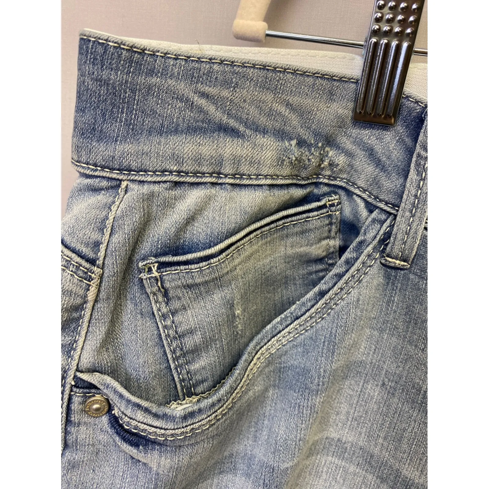 Democracy Absolution Skimmer Jeans Y2K Casual Chic Sculpting Denim Size 22W - Image 4