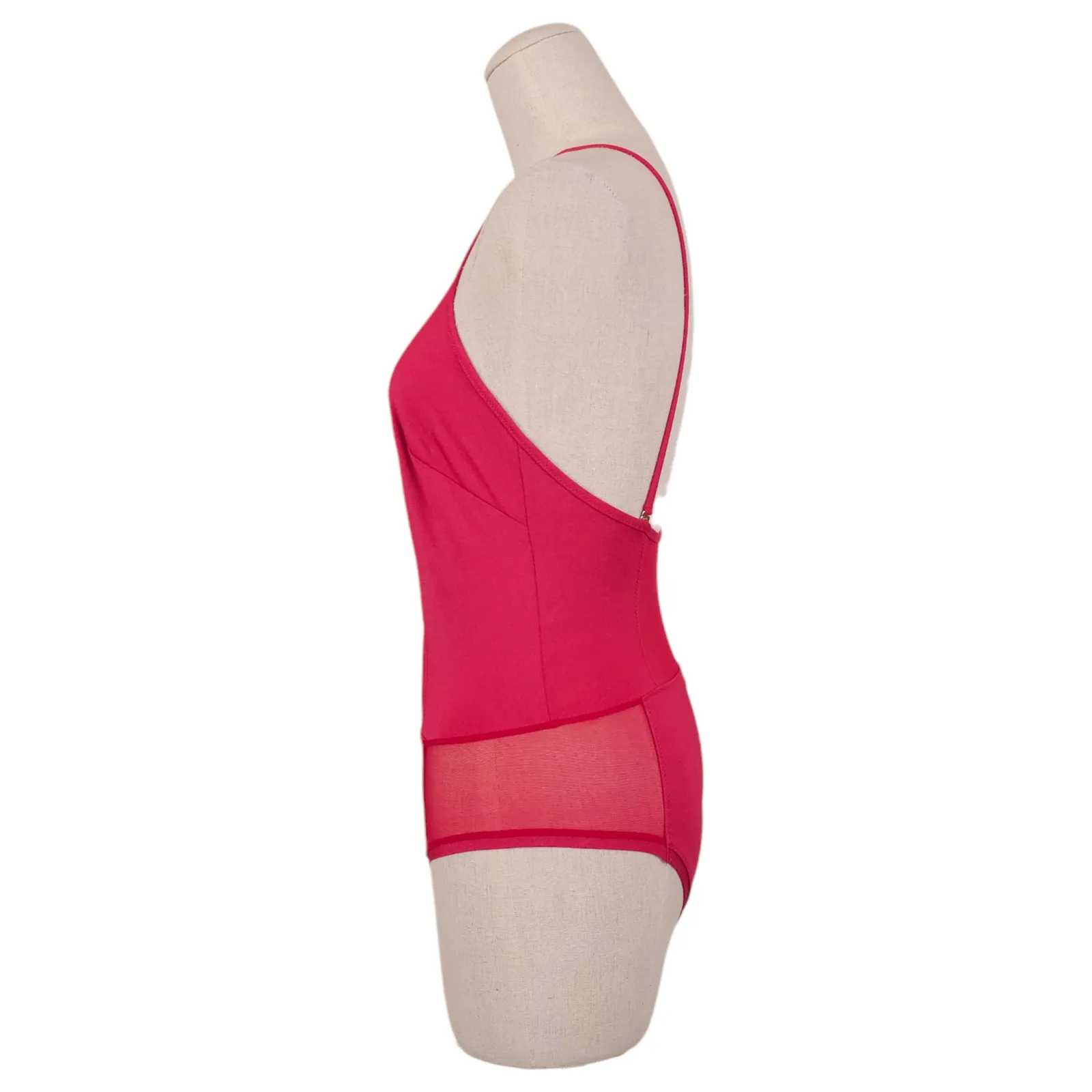 Wolford Juventas Beach Body Swimsuit Red Sz Extra Small - Image 2