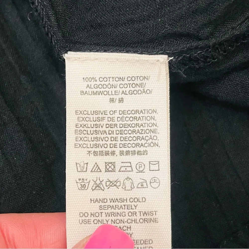 Free People Perfectly Victorian Dress black size XS embroidered - Image 8