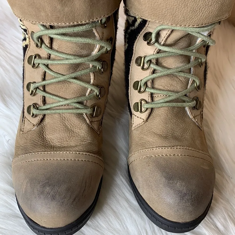 Kelsi Dagger Ilya Snowflake Boots Size 7 - Image 4