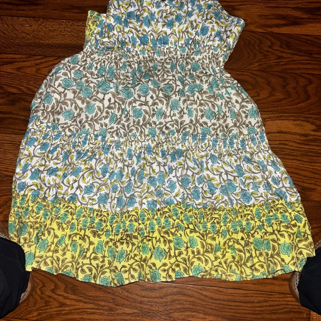 ASH & EDEN Susan Mini Dress Green Size XL - Image 3