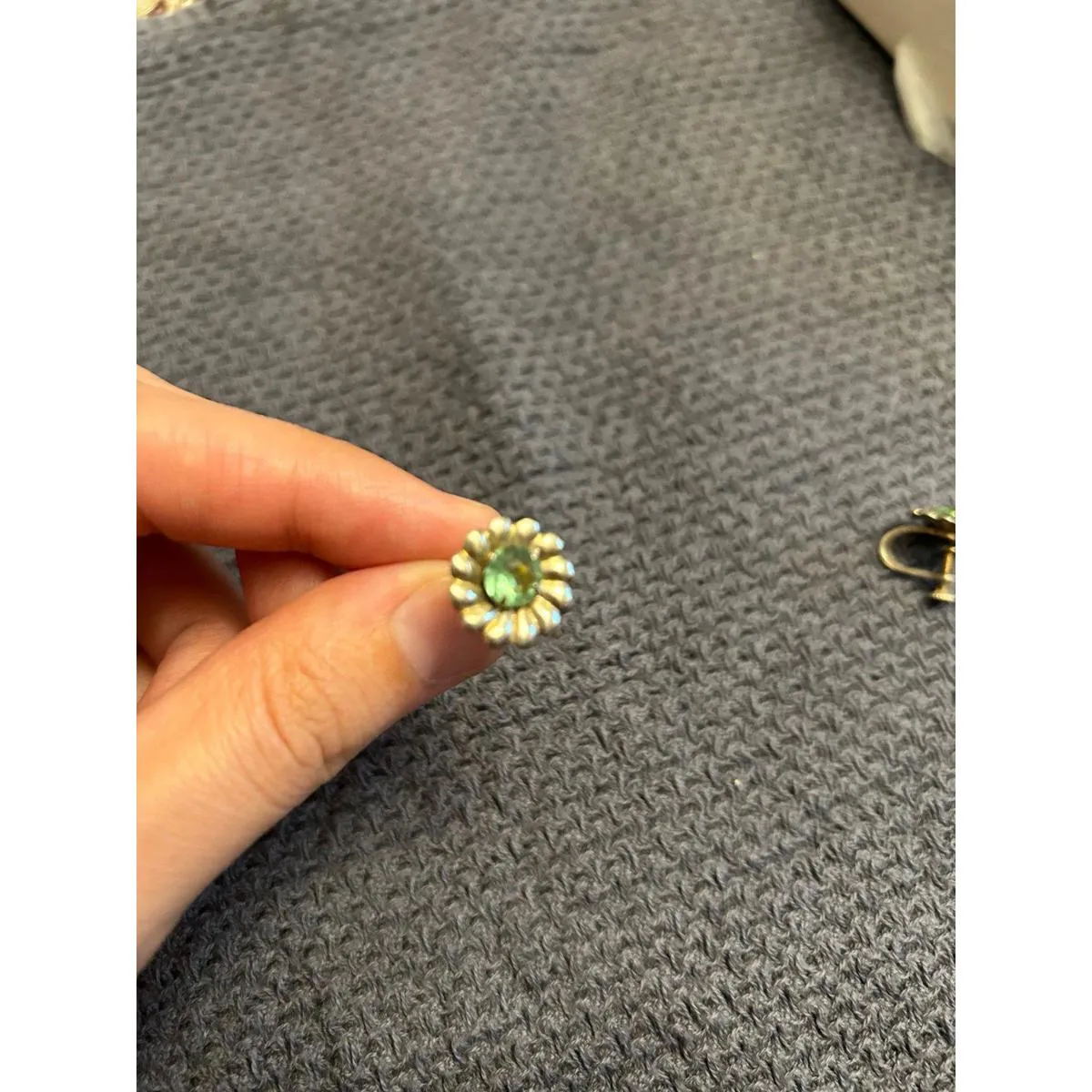 sterling silver 925 earrings no hole no piercing earrings - Image 2