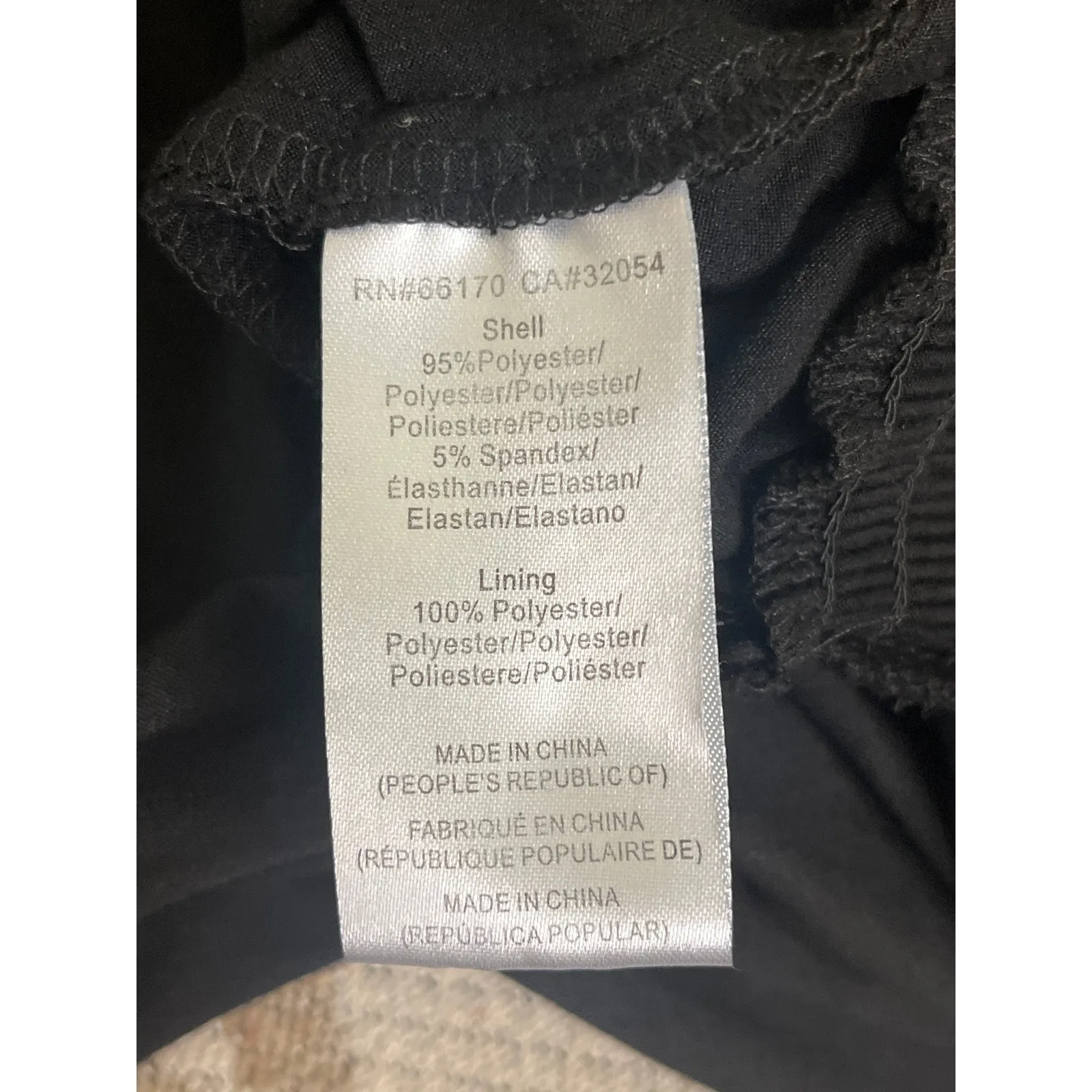 Anthropologie Hutch black jersey knit wide-leg V-neck smocked jumpsuit, size M - Image 9