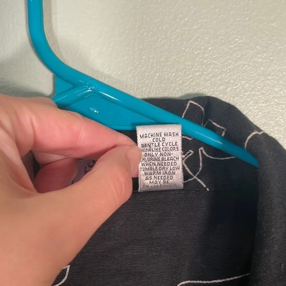 Chico’s linen blend shacket shirt jacket‎ size 2 Large - Image 7