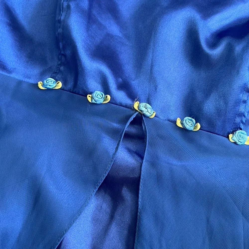 Fairy Prom Dress Blue Size L - Image 11