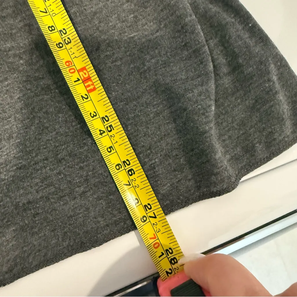 Charcoal Women's Tank Top with Hamsa Design Gray Size M - Image 5