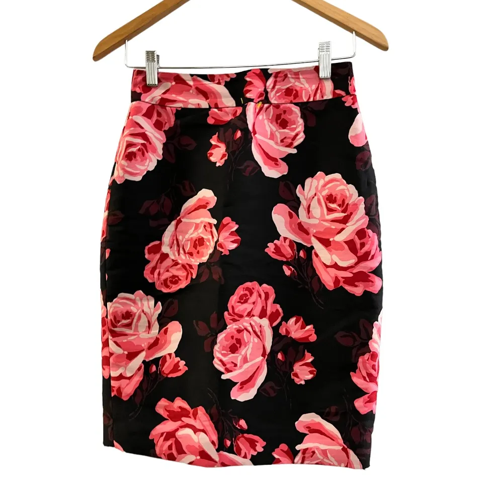 Kate Spade floral pencil skirt size 0 - Image 3